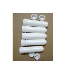 50 ensembles/lot livraison gratuite Portable rafraîchissant Nasal froid inhalateur blanc vide inhalateur Nasal bâtons pour huile essentielle couleur blanche