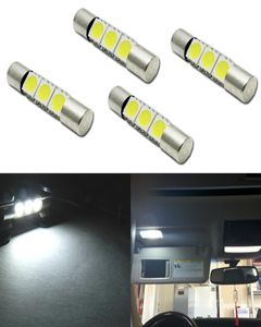Ampoules LED de Style fusible, 50 pièces, 35050SMD, 29mm, 6641, pour miroir de vanité de voiture, lampes de pare-soleil de remplacement, 8578181