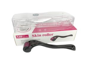 Otros artículos de belleza para la salud 540 agujas Derma Micro Needle Skin Roller Dermatology Therapy Microneedle Dermaroller 0.2 / 0.25 / 0.3 / 0.5 / 0.75 / 1Mm con paquete minorista