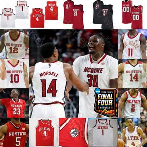 2024 Final Four 4 Patch Jersey NC State Wolfpack Basketball NCAA College DJ Horne DJ Burns Jr. Casey Morsell Jayden Taylor Mohamed Diarra Michael O'Connell Women Youth