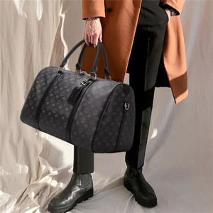 55CM cuir designer hommes sacs polochons valises bagages Sport Outdoor Packs épaule sacs de voyage sac de messager Totes sacs sacs à main unisexe 2023