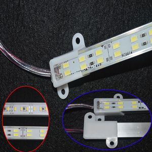 5630 Led Strips Bar Light Alliage d'aluminium Shell Étanche bande flexible Lumières 1M 0.5M Blanc Chaud Blanc Froid avec Double Rangée