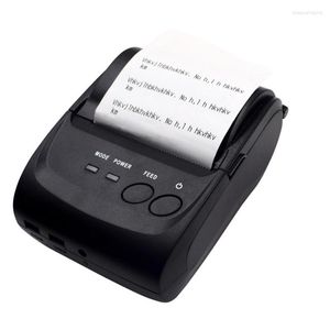 58 mm sans fil Bluetooth compatible 4.0 Thermal Receipt Imprimante Mini USB POS pour les ventes de restaurants compatibles avec les téléphones