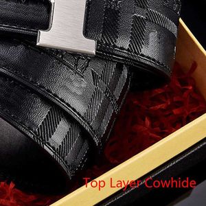 5A Marca de moda Cinturón Diseñadores para hombre Vestido Jeans Cinturones para hombres Mujeres Letra H Hebilla Cuero de calidad superior Múltiples colores