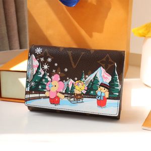 5A porte-cartes en cuir véritable portefeuille pour hommes mini portefeuille organisateur zippy porte-monnaie sac porte-cartes à carreaux portefeuilles courts sacs à main design portefeuilles carton cadeaux de Noël