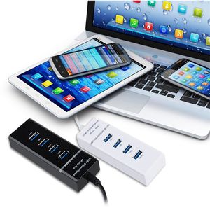 5Gbps 4 Ports USB HUB 3.0 Hubs d'adaptateur de séparateur haute vitesse pour ordinateur portable PC accessoires de périphériques d'ordinateur