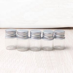 5ML Clear Glass Bouteilles Message Souhaitant Candy Maquillage Cosmétique Échantillon Bouteilles Huiles Essentielles Flacon Conteneur Avec Bouchon À Vis En Aluminium Bnph