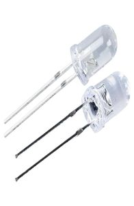 Lampe à Diode électroluminescente LED, 5mm 10mm, blanc, rouge, bleu, vert, jaune, rvb, multicolore, lentille ronde transparente changeante, 8998357