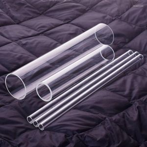 5 pièces de tubes en verre à haute teneur en Borosilicate O.D.12 mm d'épaisseur.1,5 mm pleine longueur 50 mm/200 mm/250 mm/300 mm résistant à la température