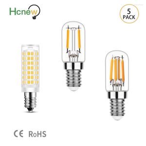 5 unids/lote T20 E14 bombilla LED Retro 220V luz de maíz candelabro blanco cálido campana extractora bombillas hogar Navidad luces para cocina