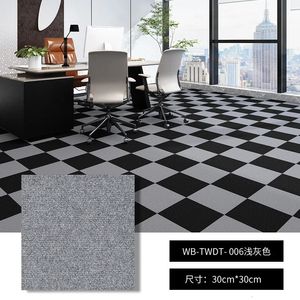 5 pièces auto-adhésif tapis carrelage autocollants 30cm x 30cm peler et coller épaissi anti-dérapant maison bureau salle de sport décor 231220