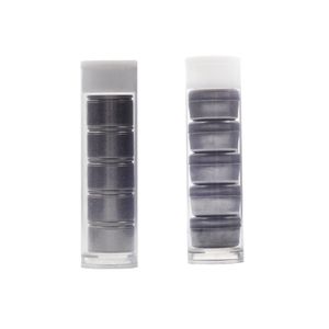Capsules de dosage en acier inoxydable et aluminium, 5 pièces, avec boîte de rangement pour Venty Storz bickel