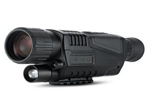 Télescope monoculaire HD de vision nocturne de chasse infrarouge 5X40, appareil photo numérique militaire pour une visualisation à longue portée dans l'obscurité - Appareil de vision nocturne puissant