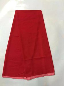 5 yardas/pc material de encaje de terciopelo rojo de moda tela de encaje de terciopelo suave africano para vestir ropa JV6-7