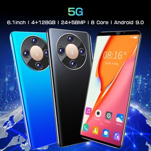 Smartphone transfrontalier de 6.1 pouces, écran haute définition 4 + 128G, agence de commerce extérieur, 8 cœurs, Android 9, en stock