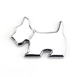 6/10/12 pulgadas pegatina cuerpo personalizado plata lindo mascota gato cola murciélago coche dibujos animados animación metal logo etiqueta d jdjlp