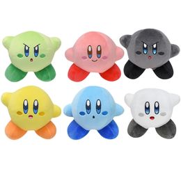 Poupée douce Kirby en peluche, 6 couleurs, jouet pour enfants, cadeaux de noël et d'halloween, 15cm