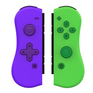 Manette de jeu Bluetooth sans fil 6 couleurs pour Nintendo Switch Poignée sans fil Joy-Con Poignée gauche et droite Contrôleurs de jeu avec boîte de vente au détail DHL Fast