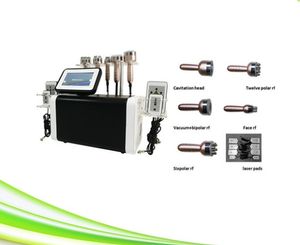 Machine de cavitation laser mince 6 en 1, cavitation radiofréquence, raffermissement de la peau, blanchiment, cavitation rf, élimination des graisses sous vide