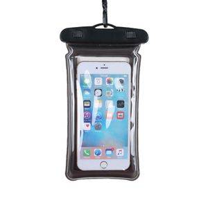 6 pouces étanche téléphones mobiles pochette flottant airbag sac de natation PVC étui de téléphone portable de protection pour nager plongée surf plage utilisation SN6267