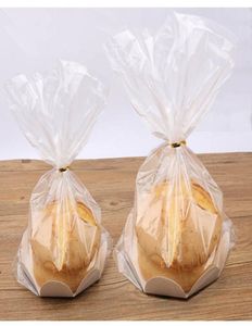 Emballage de gâteau en mousseline de soie, 6 pouces, 17cm, 8 pouces, 20cm, sacs de cuisson, boîte en papier pour gâteau, emballage de pain de boulangerie, Bag9024299