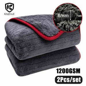 60*90 1200GSM Microfiber Towel Cleaning Rag for Drying Wash e Cloth Detailing Car Washing Kitchen