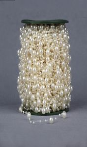 60 mètres de ligne de pêche perles chaîne de perles guirlande fleurs décoration de fête de mariage chaîne de perles perles d'imitation colorées pas cher Supp3899498