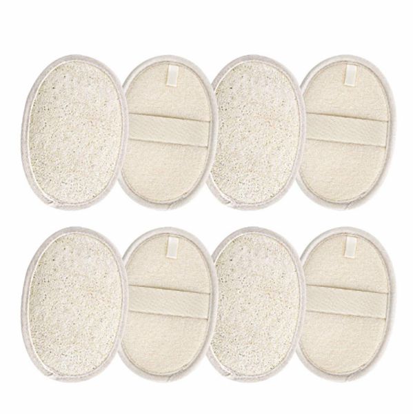 Natural Loofah bath sponge scrubber for gentle body exfoliation and eco-friendly cleansing