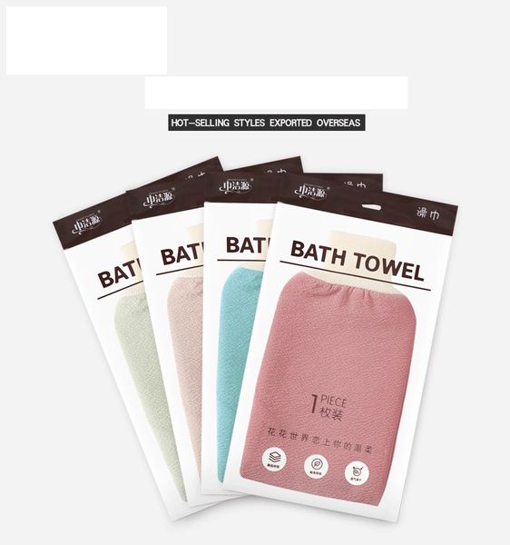 bath gloves for exfoliation and tan removal with hammam mitts in coarse texture