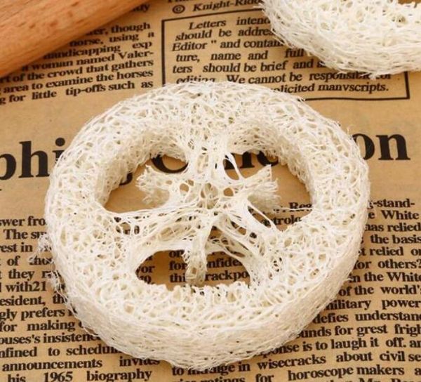 300pcs natural loofah slices for handmade DIY soap making, facial cleansing sponges and scrubber tools