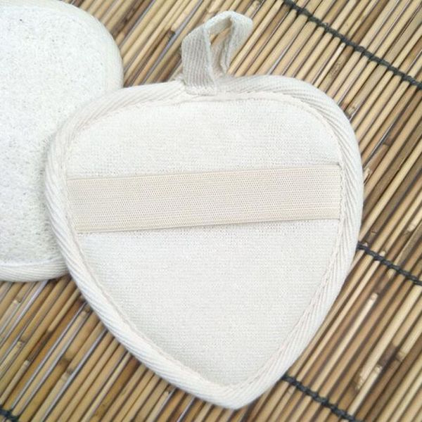 natural loofah sponge bath face love heart shape washs a face to brush bath heart cleansing instrument rubbing towel dhl