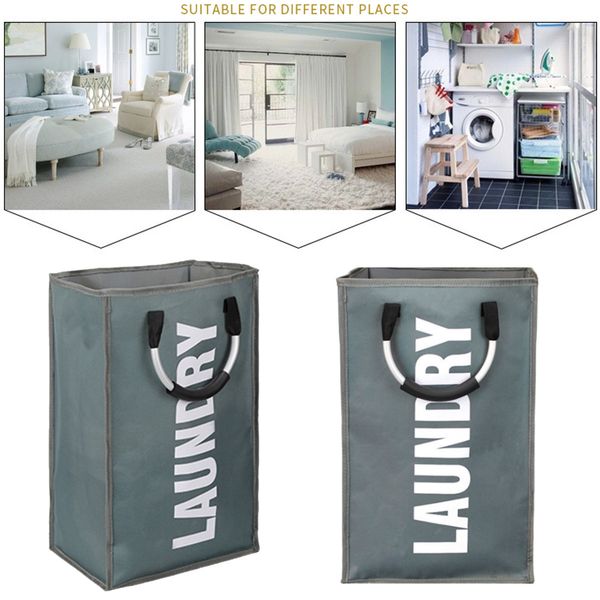 cesto de lavanderia dobr�vel japon�s oxford roupas de lavar roupa multifuncional saco multifuncional novo 210316