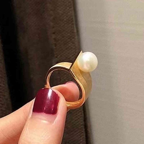 S925 sterling silver Seiko frosted pearl ring blank base for women's handmade jewelry