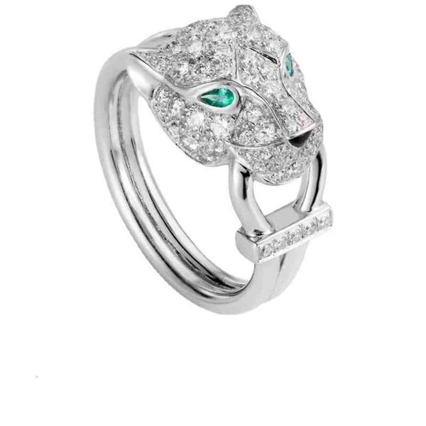 Domineering Card Family Premium Edition with Original Rose Gold Jewelry Leopard Print Ring Design