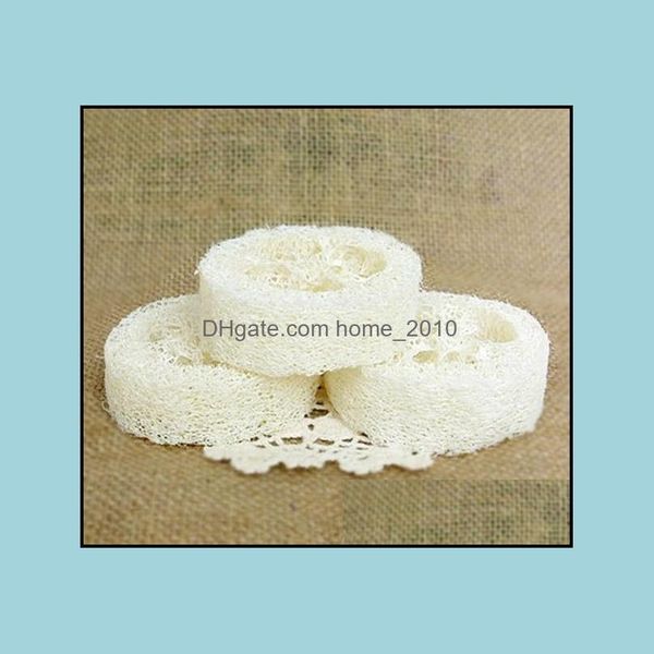 150-piece lot of natural loofah sponges for spa and facial cleansing
