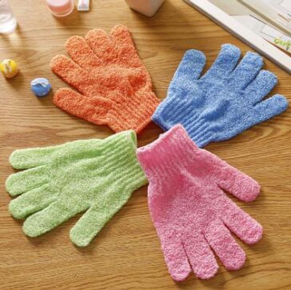 Moisturizing spa gloves for gentle exfoliation of face and body, available in bulk (1000 pieces) with product code CCA7794