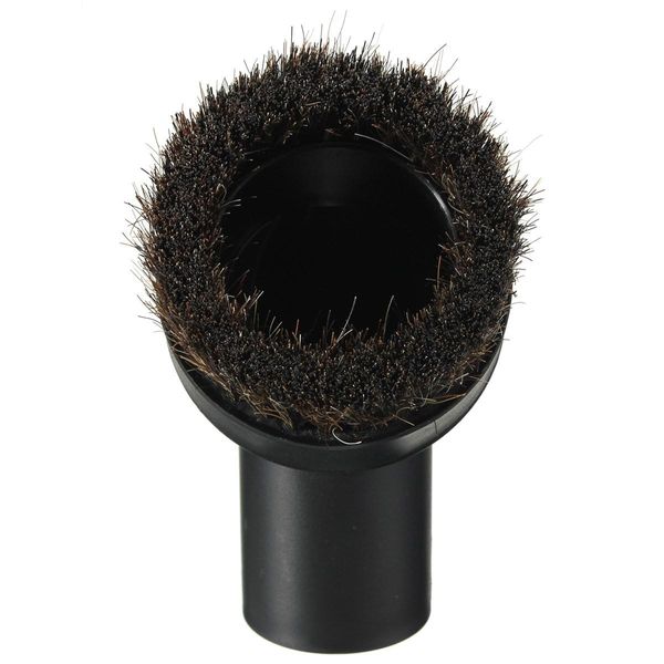 Universal horse hair dust brush compatible with 1.25