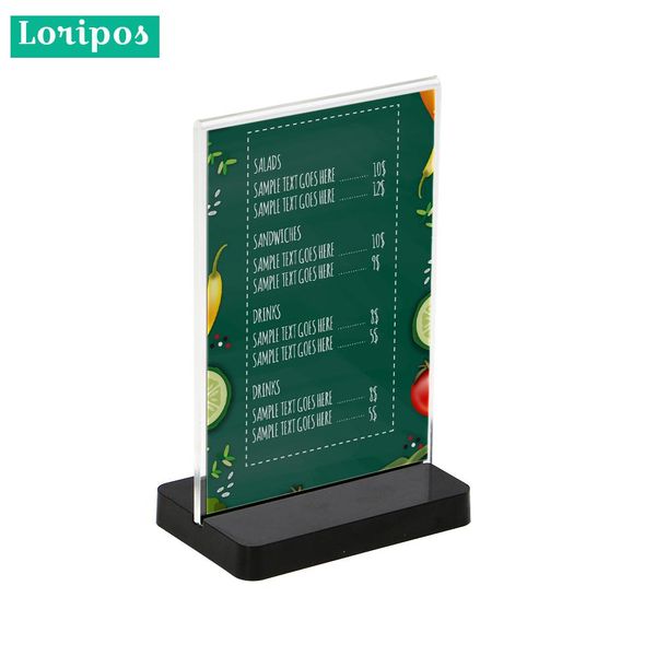 10x15cm A6 photo frame for displaying wedding name cards, thank you notes, price tags, or desk signs