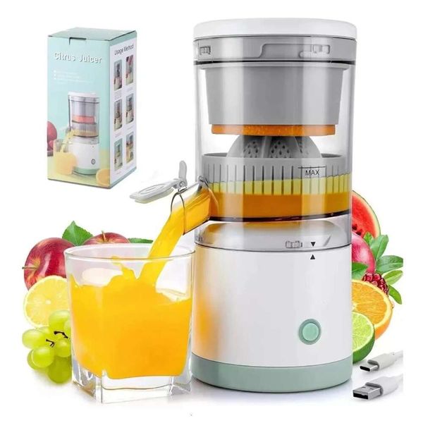 Electric Juicer Citrus Orange Squeezer Lemon Juice Fruit Blender hines USB Charging Travel Automatic Fresh Squeezing Mixer
