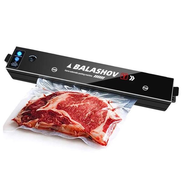 Electric Vacuum Sealer Degasser Machine with 10PCS Vacuum Packaging Vinyl Bags Vacuum Food Sealer for Home and Kitchen Supplies