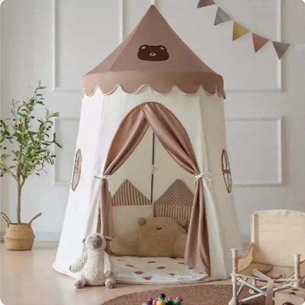 Yurt Theme Tent Baby Toys Funny Ocean Balls Pool Sport for Kids Play Games House Indoor Childrens Secret Base Playtent 240905