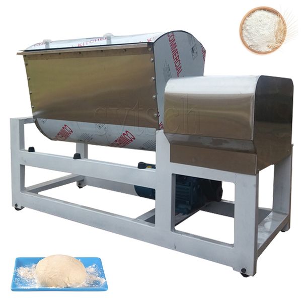 380V Stainless Steel Flour Mixer Machine Automatic Commercial Noodle Bread Dough Kneading Maker