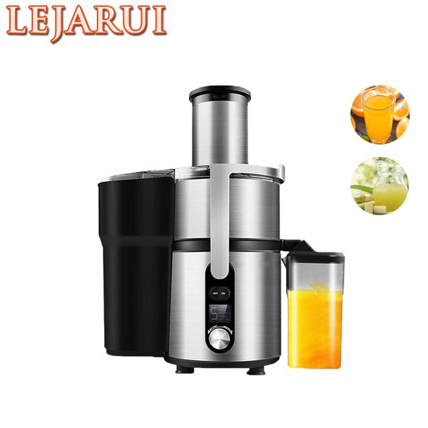 Large capacity citrus watermelon apple juicer for home use with powerful fruit and vegetable extraction