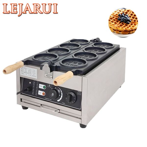 Commercial waffle maker with non-stick pan and timer for bread, compatible with 110V and 220V