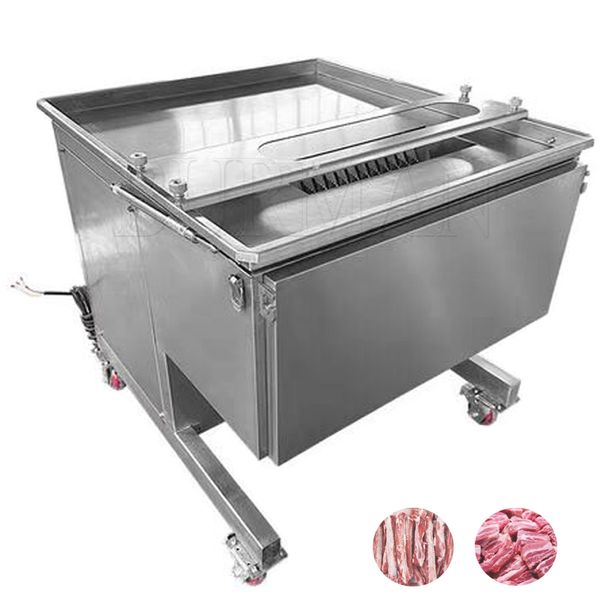 Multipurpose bone saw for cutting frozen pork ribs, trotters, and steaks