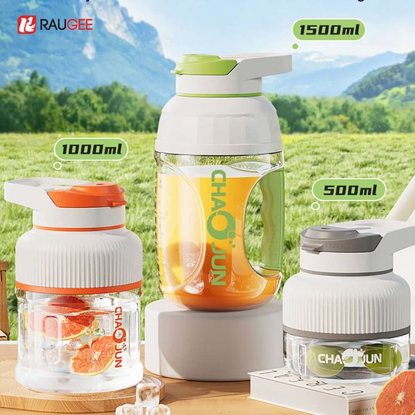 Portable Electric Juicer Smoothie Milkshake Maker USB Rechargerable Fruit Blender 500Ml/1000Ml/1500Ml