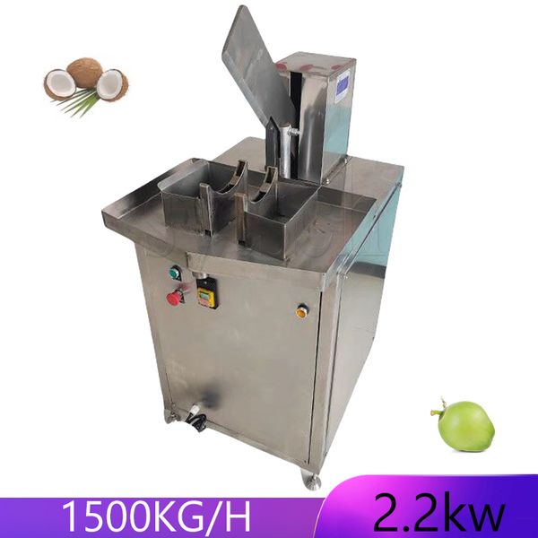 Automatic Coconut Half Cutter Coconut Shell Cutter Green Coconut Cutting Machine For Sale