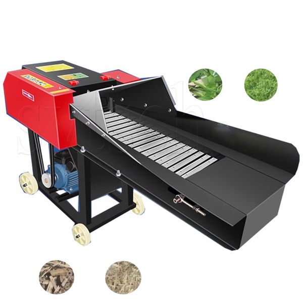 Animal feed processing equipment for cutting and kneading paddy straw, hay, and corn silage into chaff