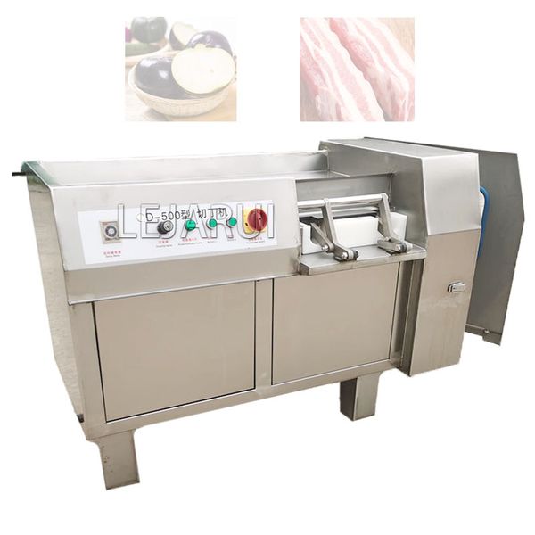 220V electric dicing machine for fruits and vegetables, capable of cutting carrots, potatoes, cucumbers into cubes