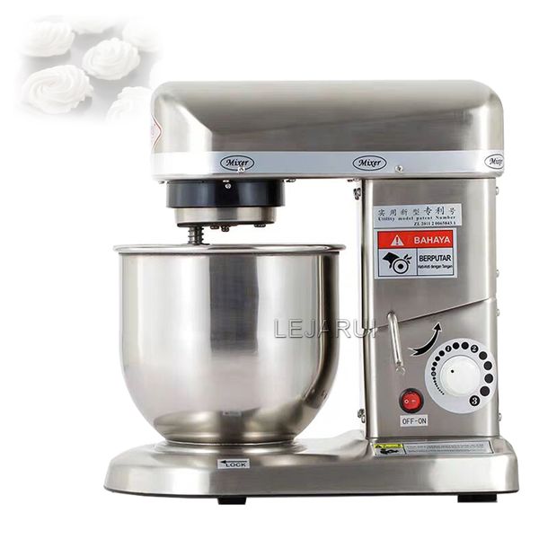 Spiral dough mixer for bakery bread production and flour blending
